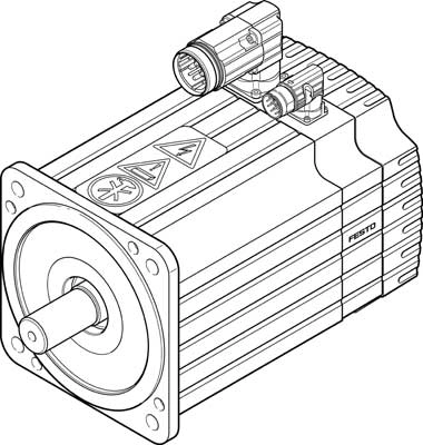 Серводвигатель Festo EMMS-AS-190-M-HS-AR