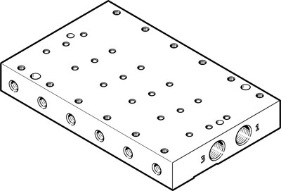 Коллектор Festo VABM-P7-18MB-G18-M5-6