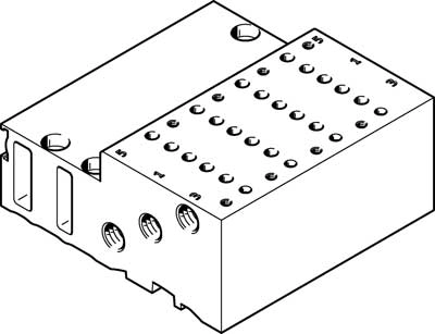 Плита для блочного монтажа Festo MHP2-PR4-5