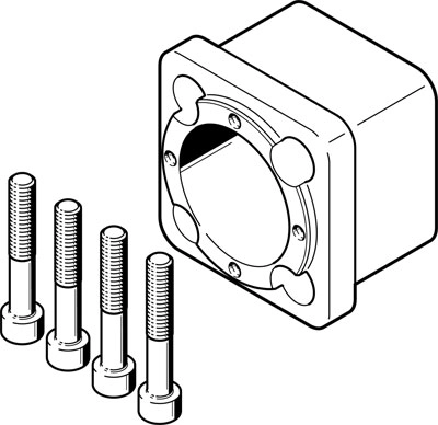 Корпус муфты Festo EAMK-A-D50-64B