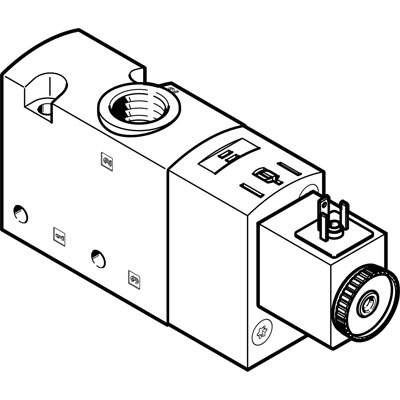 Распределитель с электроуправлением Festo VUVS-LT30-M52-MZD-G38-F8-1C1