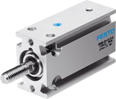 Компактный пневмоцилиндр Festo EMM-25-5-P-A