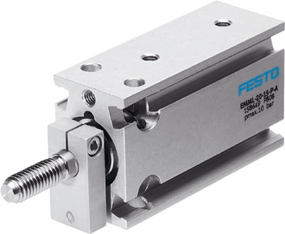 Компактный пневмоцилиндр Festo EMML-20-10-P-A
