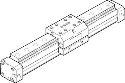 Линейный привод Festo DGPL-25-PPV-A-KF-B