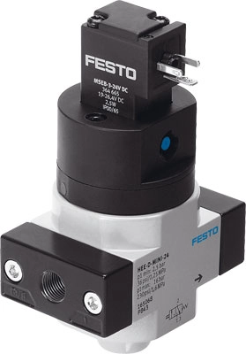 Распределитель плавного пуска Festo HEE-1/8-D-MINI-24-NPT