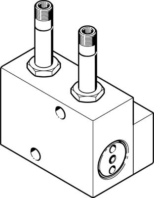 Распределитель с электроуправлением Festo JMF-4-1/8