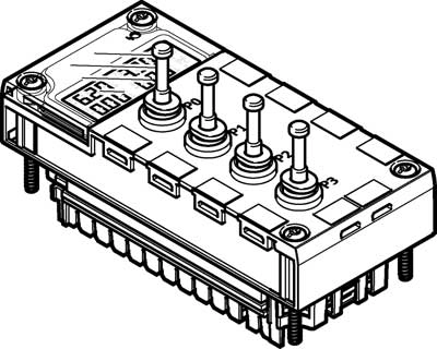 Аналоговый модуль Festo CPX-4AE-P-D10