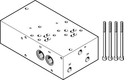 Монтажная плита Festo VABP-S1-1V1G-G14-2