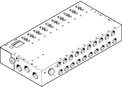 Коллектор Festo VABM-L1-18W-G38-9-G