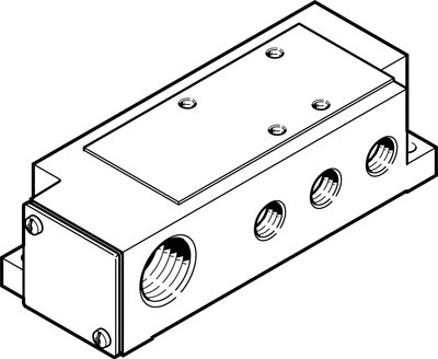 Монтажная плита Festo NAUE-1/4-NPT-1-ISO