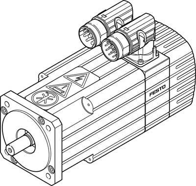 Серводвигатель Festo EMMS-AS-70-M-HV-RR