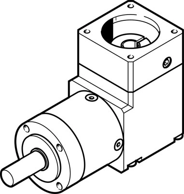 Передаточный модуль Festo EMGA-40-A-G3-40P