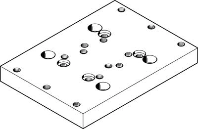Набор переходных плит Festo HAPB-20/25