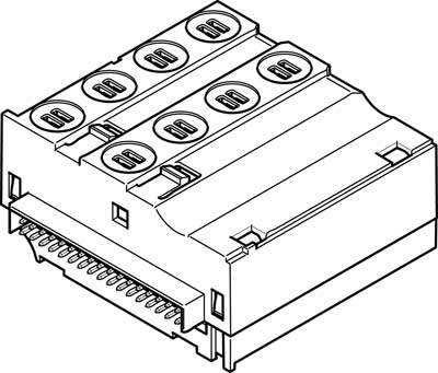 Электрический модуль связи Festo VMPAL-EVAP-10-1-4