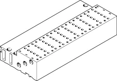 Плита для блочного монтажа Festo MHP2-PR10-5