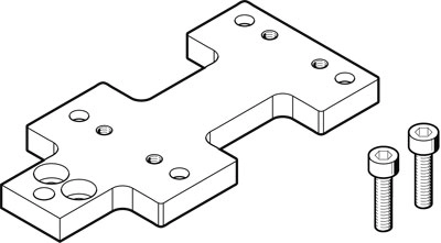 Переходная плита Festo DAMF-25-FKP