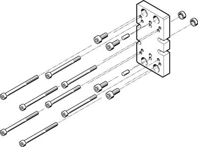 Адаптерная плита для параллельного захвата Festo HAPG-76