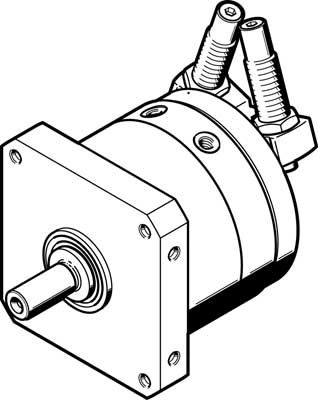 Неполноповоротный привод Festo DSM-T-16-270-CC-A-B