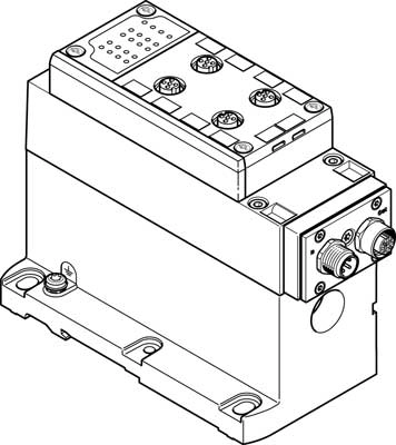 Электрический интерфейс Festo VABE-S6-1LF-C-A4-E