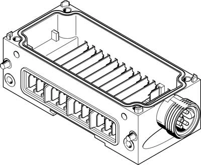 CPX-M-GE-EV-S-7/8-CIP-4P Блок связи Festo