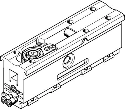 Модуль промежуточной позиции Festo DADM-DGC-40-A