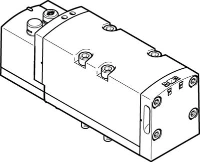 Распределитель с электроуправлением Festo VSVA-B-M52-AZD-D2-2AT1L