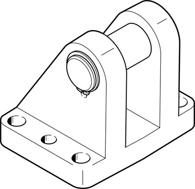 Опорная стойка Festo LBG-125