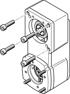 Параллельный набор Festo EAMM-U-E32-55A