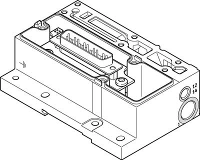 Электрический интерфейс Festo VMPA1-MPM-EPL-E