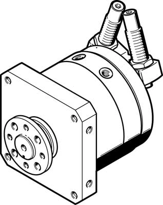 Неполноповоротный привод Festo DSM-T-16-270-CC-FW-A-B