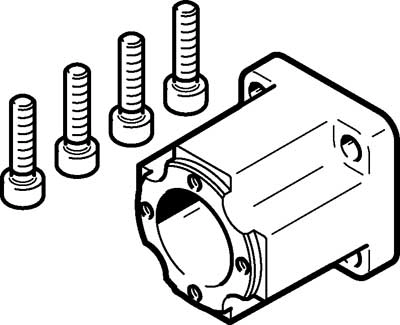 Корпус муфты Festo EAMK-A-D19-28D