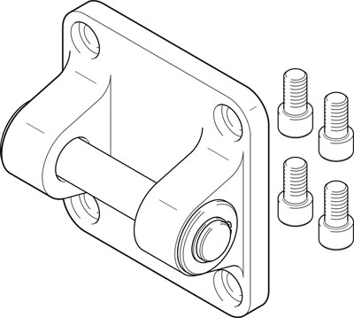 Фланец с осью Festo SNGB-200-B