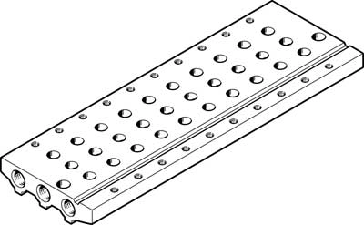 Коллектор Festo VABM-L1-10AS-M5-10