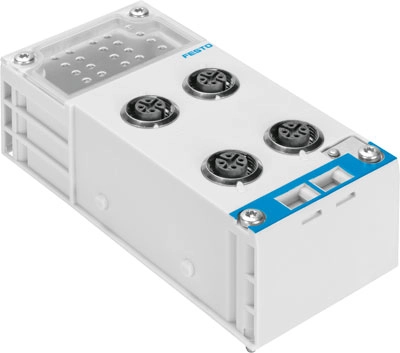 Плита для блочного монтажа Festo CPX-P-AB-4XM12-4POL-8DE-N-IS