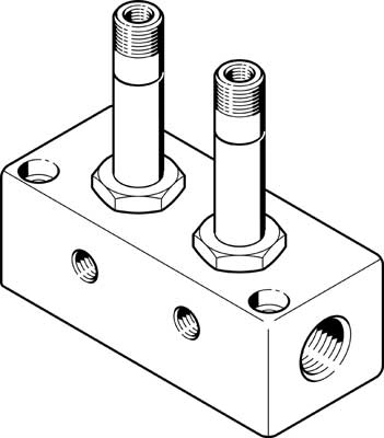 Распределитель с электроуправлением Festo BMCH-2-3-1/8