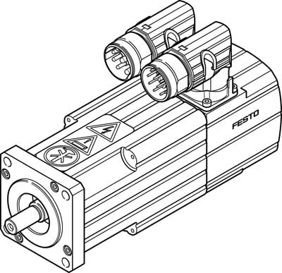 Серводвигатель Festo EMMS-AS-55-M-HS-RR