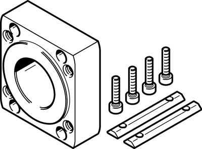 Корпус муфты Festo EAMK-A-R27-38A