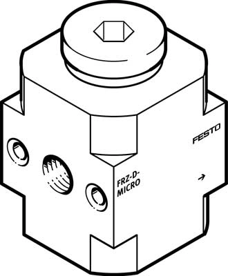 Коллектор разводящий блочный Festo FRZ-D-MIDI