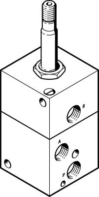 Распределитель с электроуправлением Festo MFHB-2-1/4-B