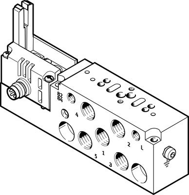 Монтажная плита Festo VMPA14-IC-AP-1