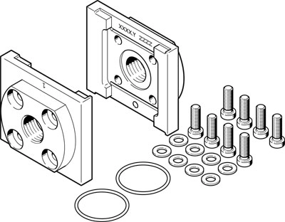 Монтажная плита Festo PAML-CP-90-HP3-G34