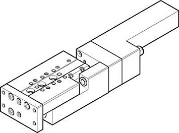 Мини-суппорт Festo SLTE-16-50-LS-G04