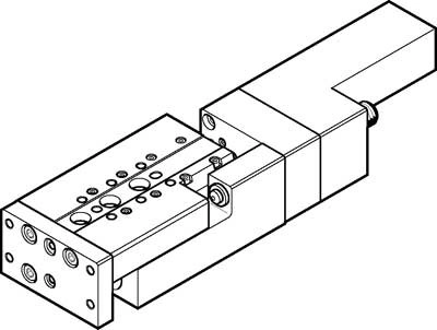 Мини-суппорт Festo SLTE-16-80-LS-G04