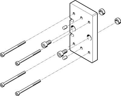 Адаптерная плита для параллельного захвата Festo HAPG-85