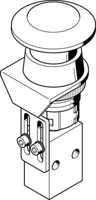 Грибовидная кнопка Festo P-3-M5-GR