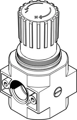 LR-D-MINI Регулятор давления Festo