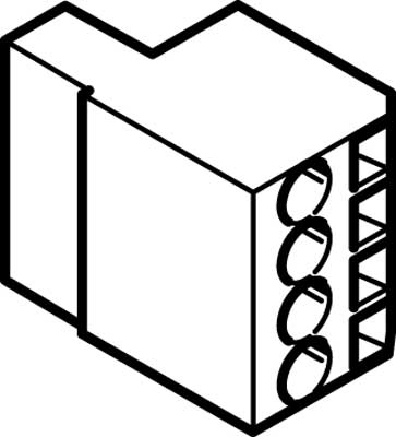 Штекер Festo NECC-L1G4-C1