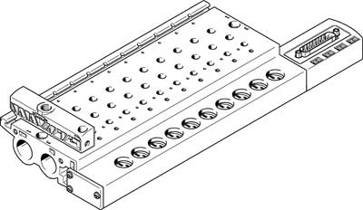 Коллектор Festo VABM-B6-E-N12-10-M1