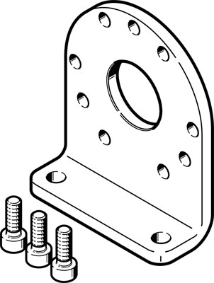 Крепежные лапы Festo DAMH-Q12-25