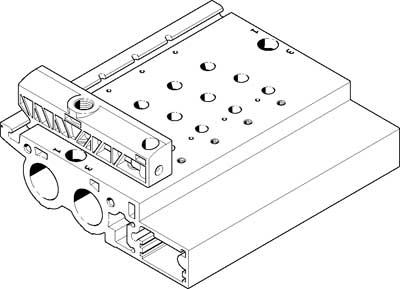 Коллектор Festo VABM-B6-E-N12-4